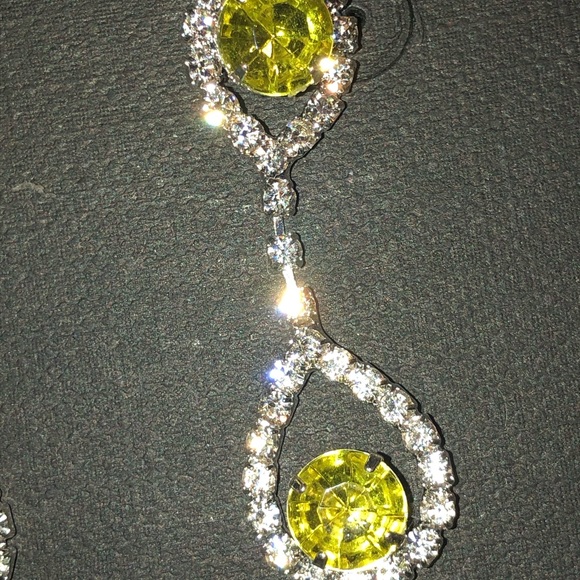 Prom/Pageant/Bridal Earrings - Picture 2 of 2